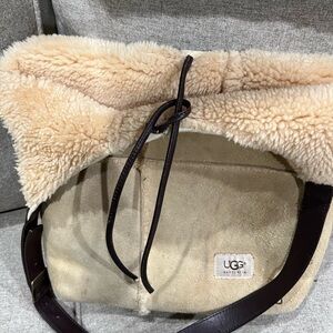 Shearling Ugg shoulder bag